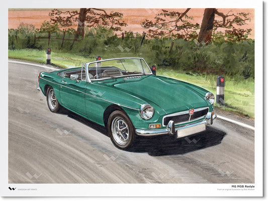 MG MGB Rostyle