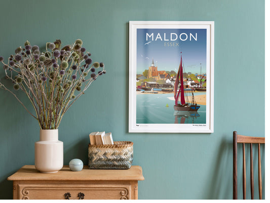 The Hythe, Maldon, Essex Giclée Print