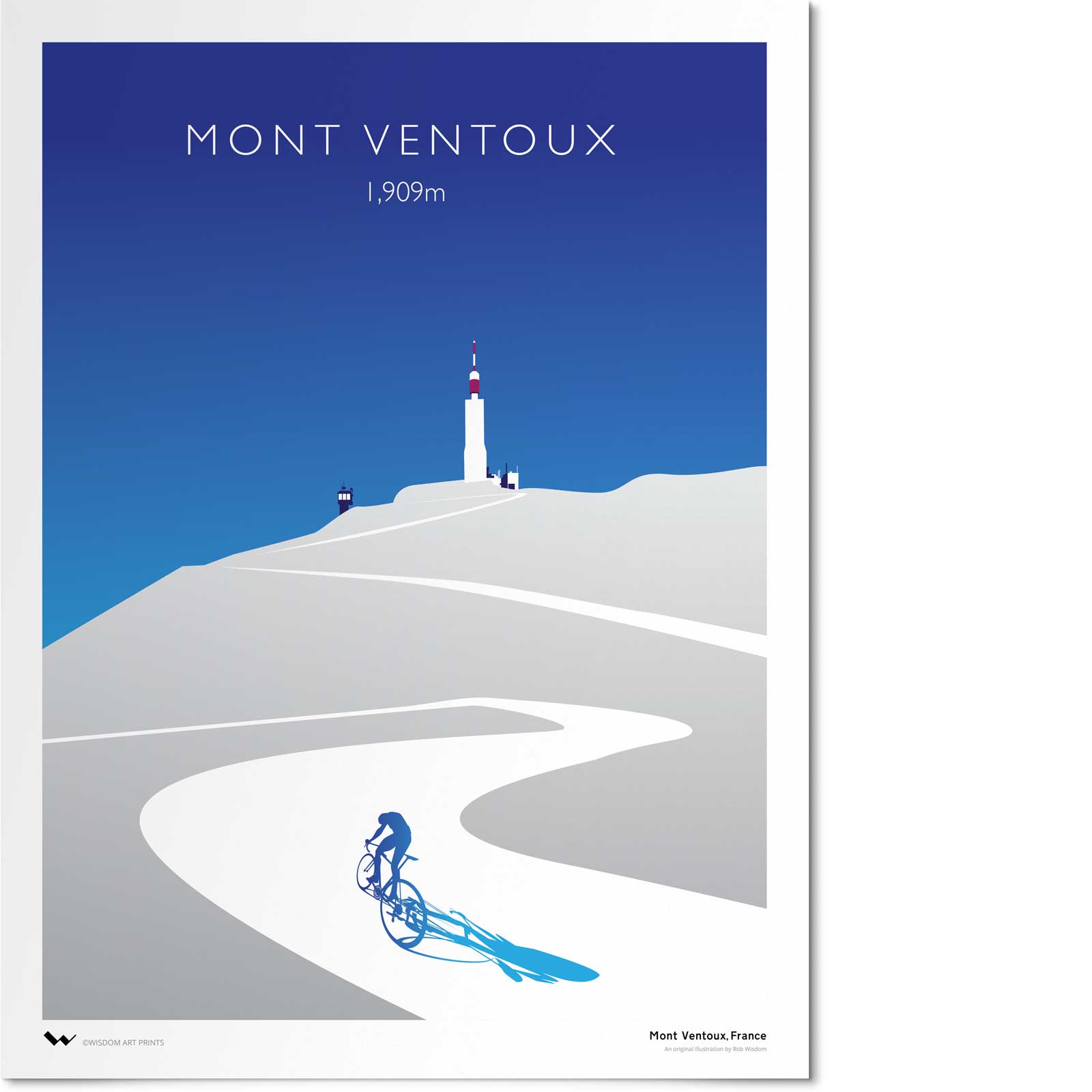 Mont Ventoux Art Print