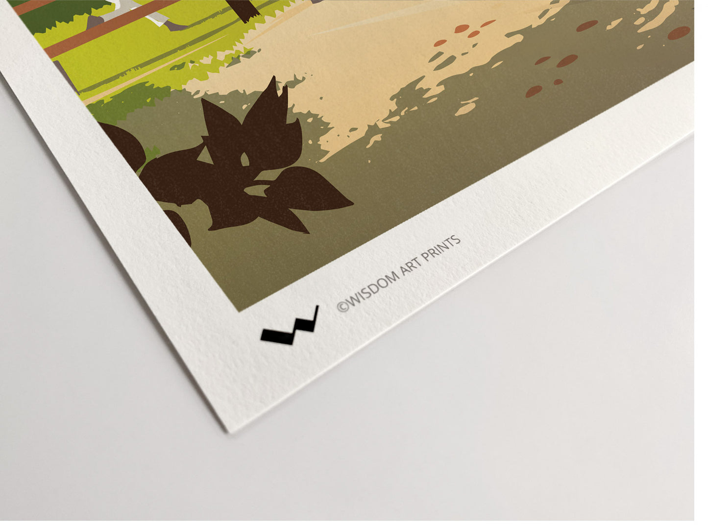 Essex illustration on 308gsm, 100% cotton art paper