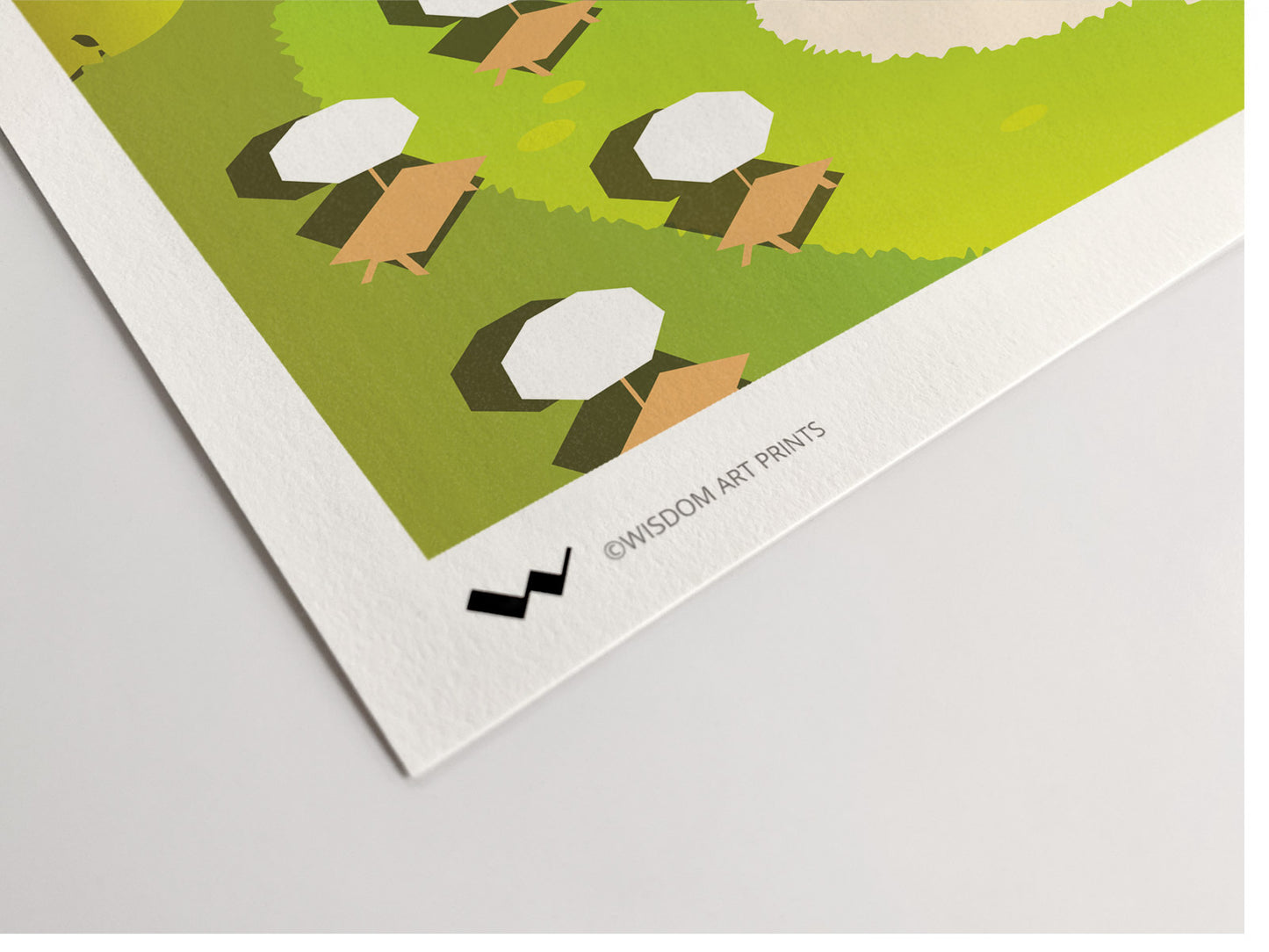 Essex illustration on 100% cotton 308gsm art paper