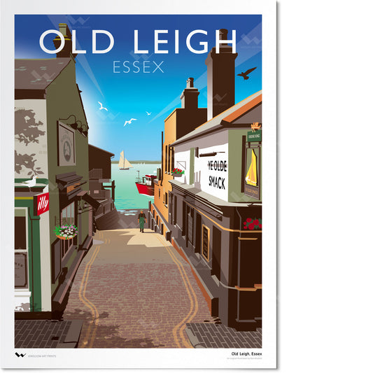 Old Leigh, Essex Art Print