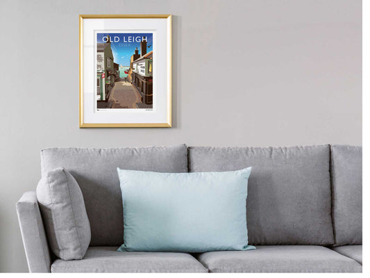 Old Leigh, Southend Giclée Print