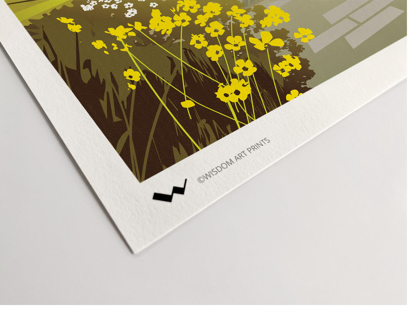 Essex illustration on 308gsm 100% cotton art paper