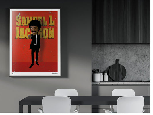Samuel L. Jackson (Jules Winnfield) Giclée Print