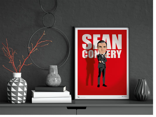 Sean Connery (James Bond) Giclée Print