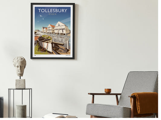 Tollesbury, Essex Giclée Print