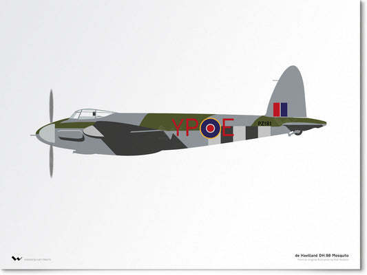 de Havilland Mosquito Art Print