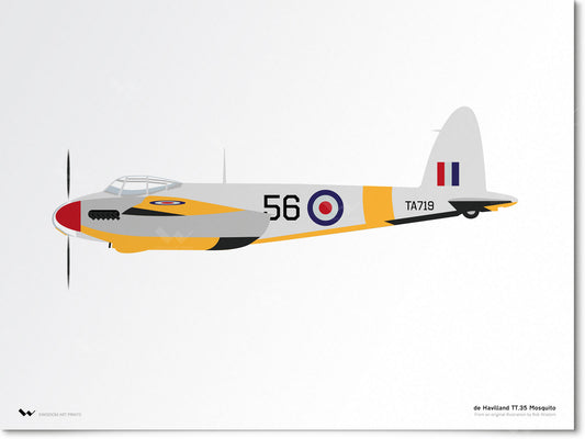 de Havilland Mosquito Art Print