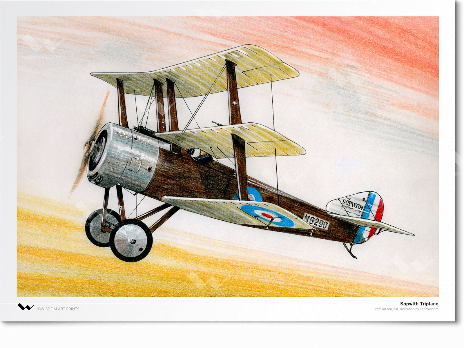 Sopwith Triplane – Wisdom Art Prints