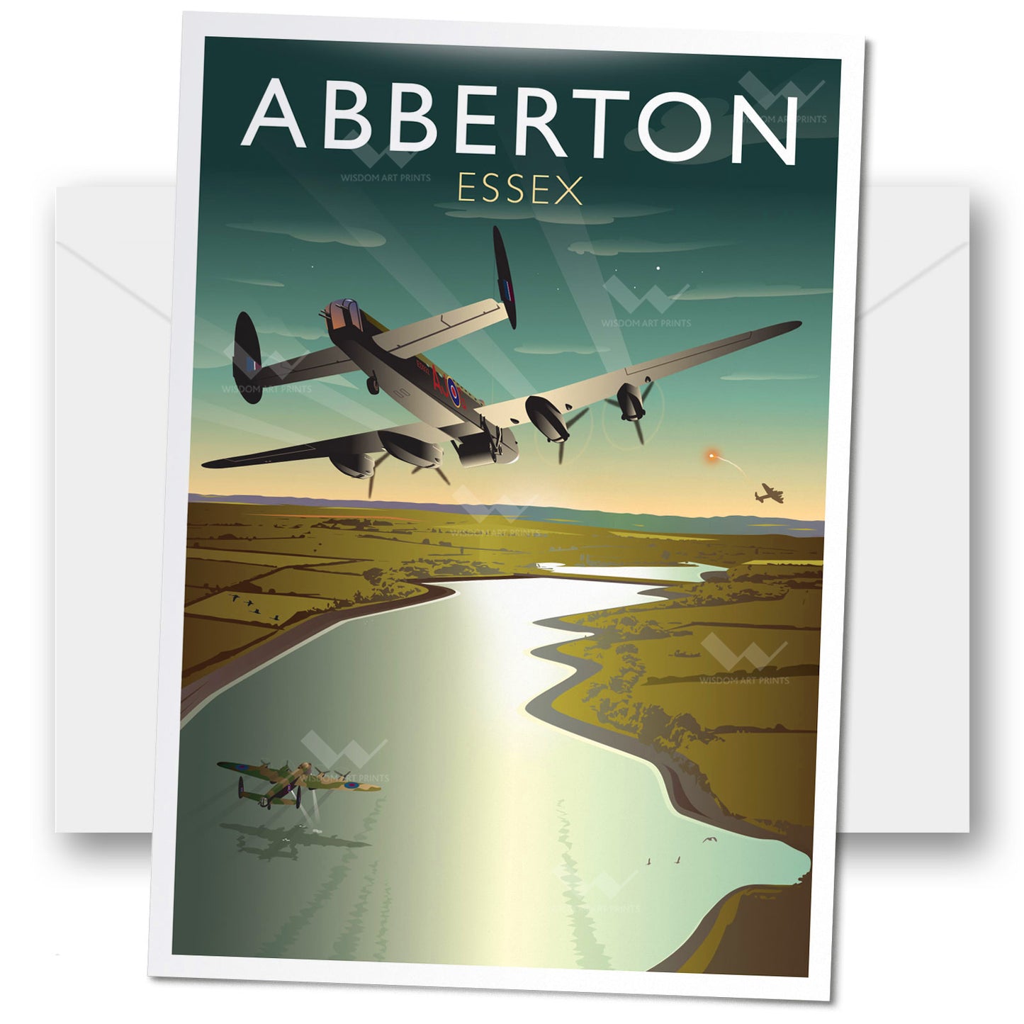 Abberton, Essex Greeting Card