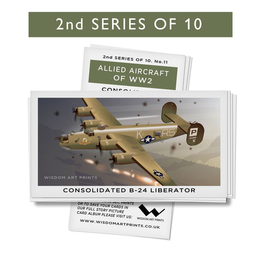 Allied Aircraft of WW2 (Series 2) Collector's Cards