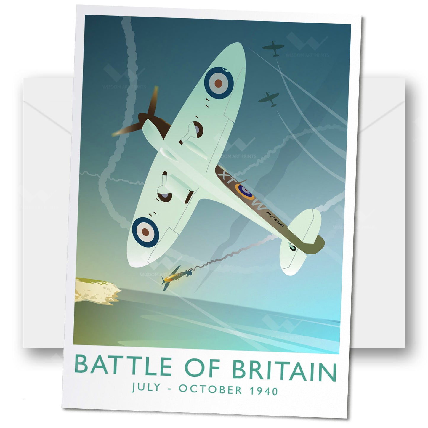 Battle of Britain greeting card