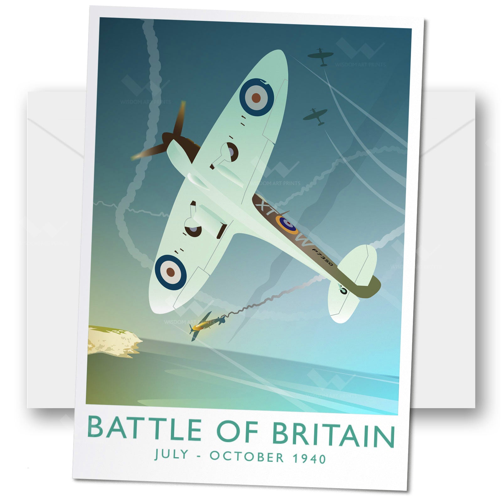 Battle of Britain greeting card
