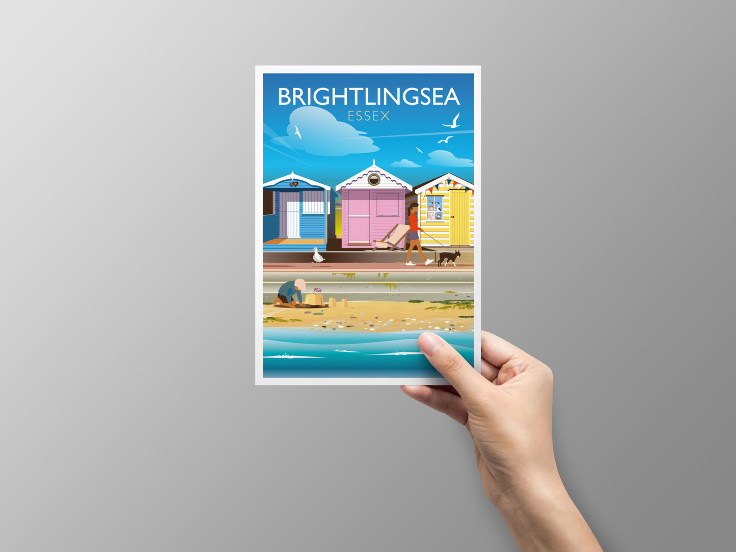 Brightlingsea, Essex Greeting Card
