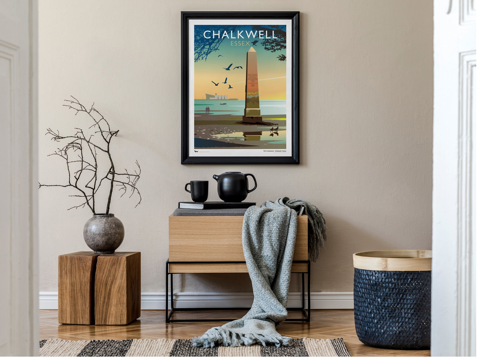 Chalkwell, Southend-on-Sea Art Print