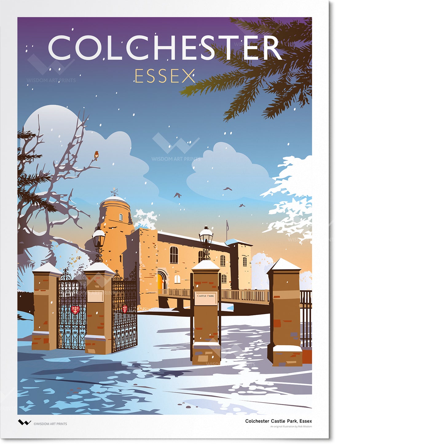 Colchester Castle, Essex (Christmas)