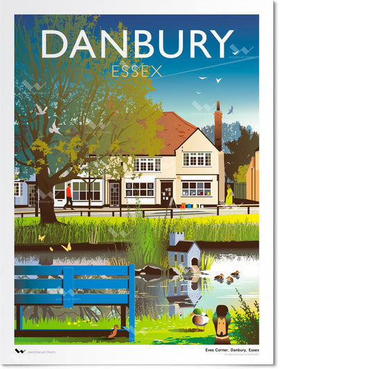 Danbury, Essex Art Print