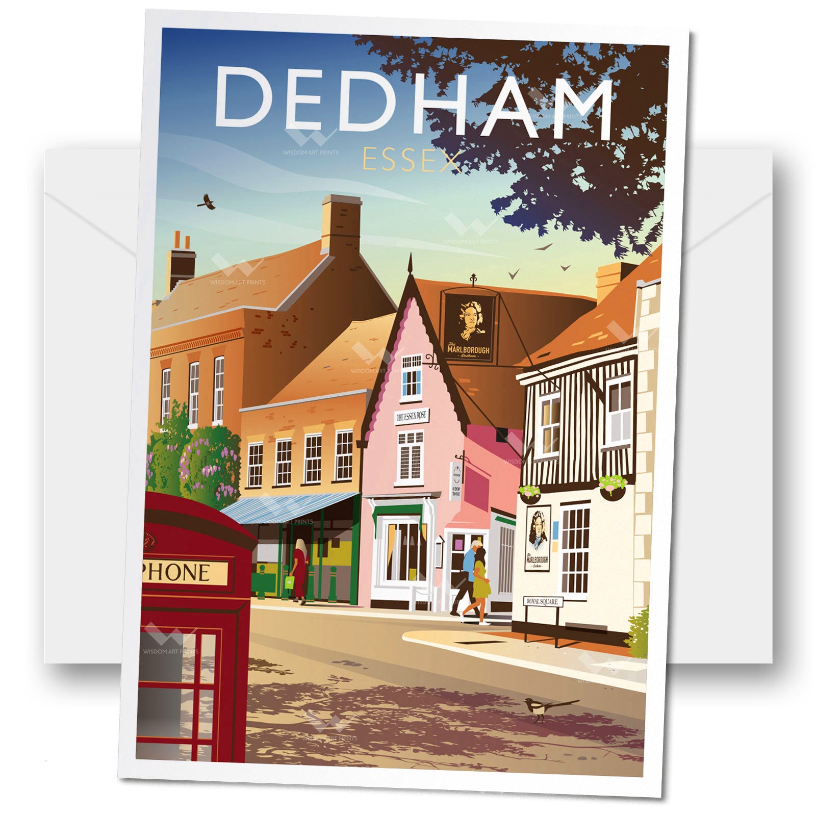 Dedham, Esesx Greeting Card
