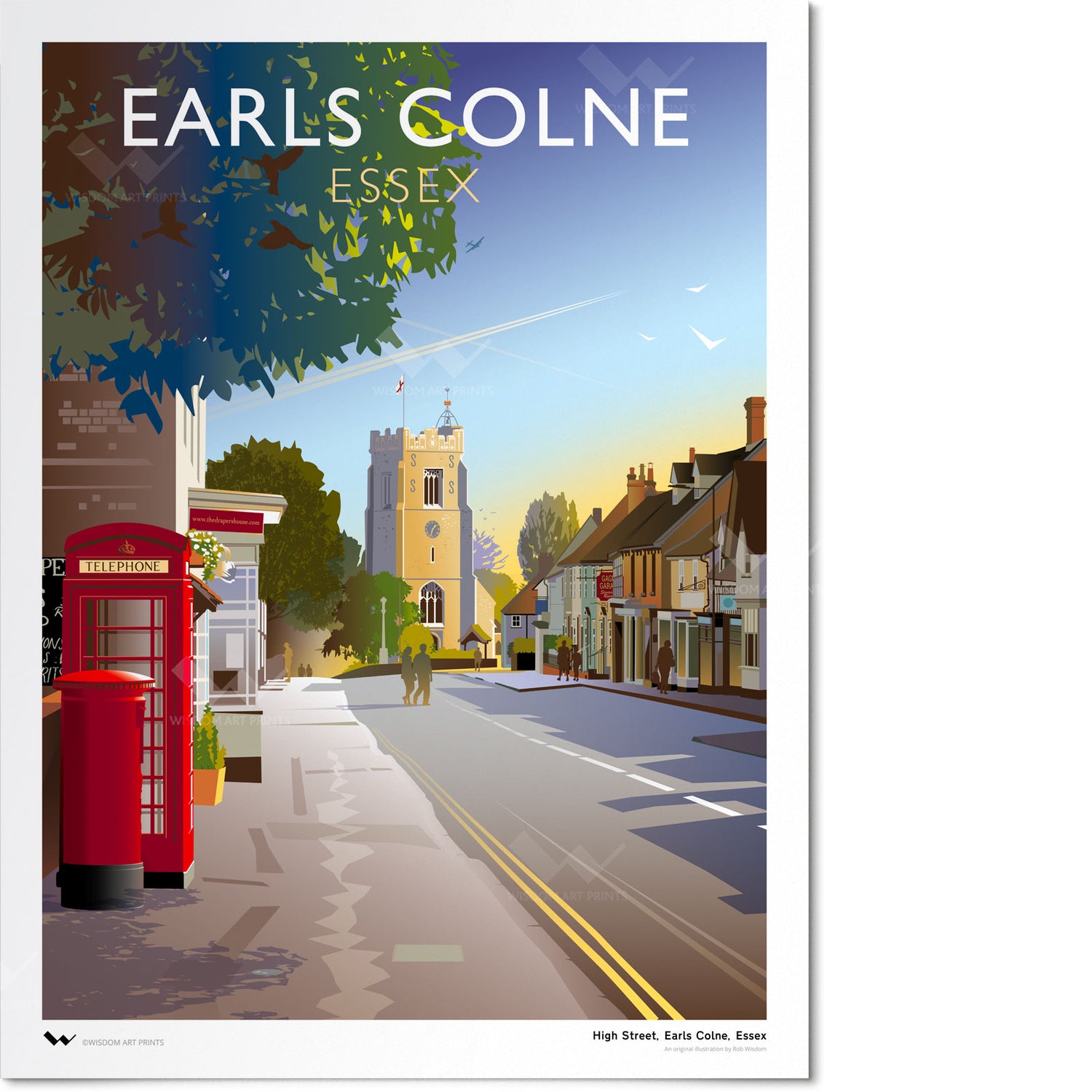 Earls Colne, Essex Art Print