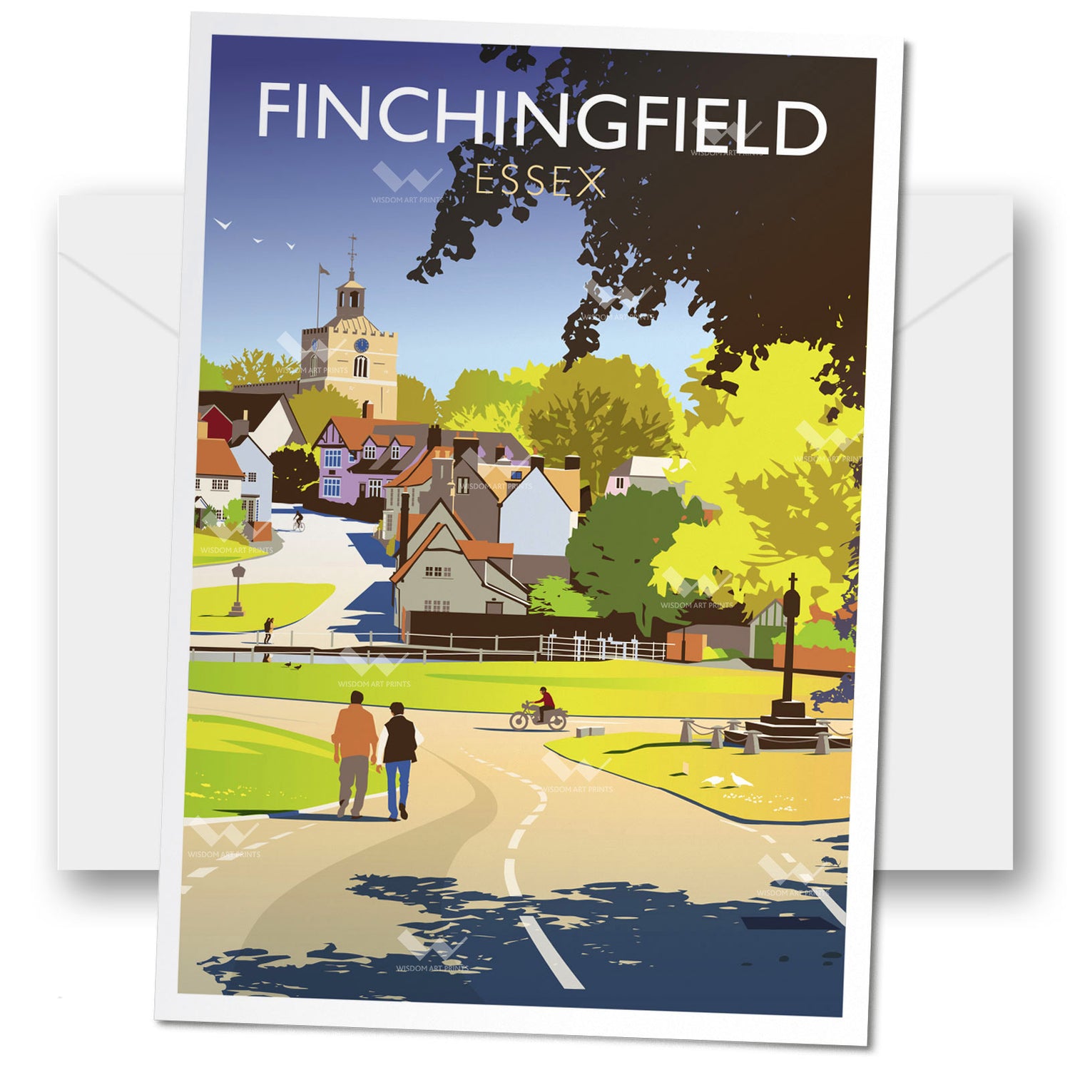 Finchingfield, Essex Greeting Card