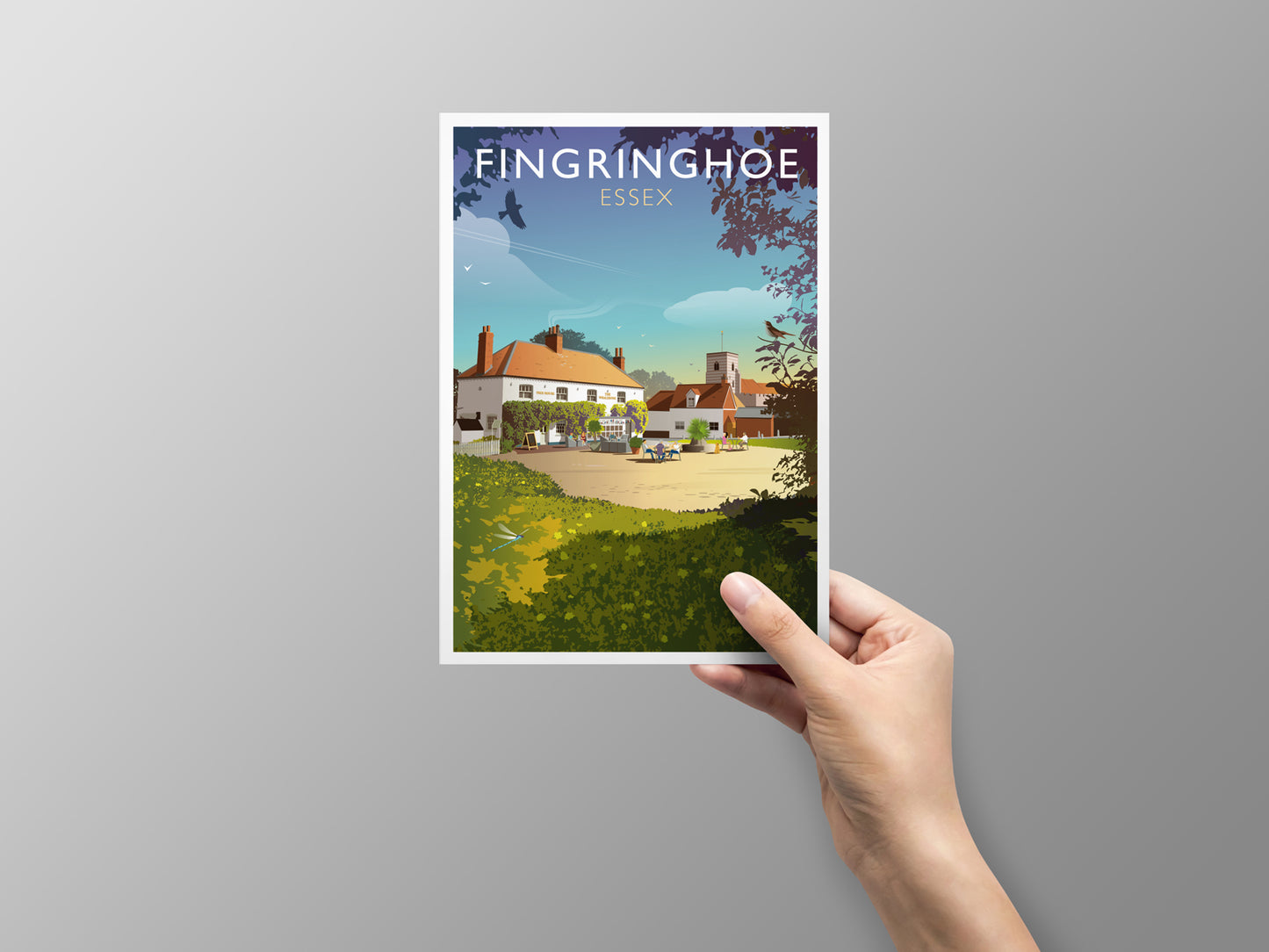 The Whalebone, Fingringhoe Greeting Card