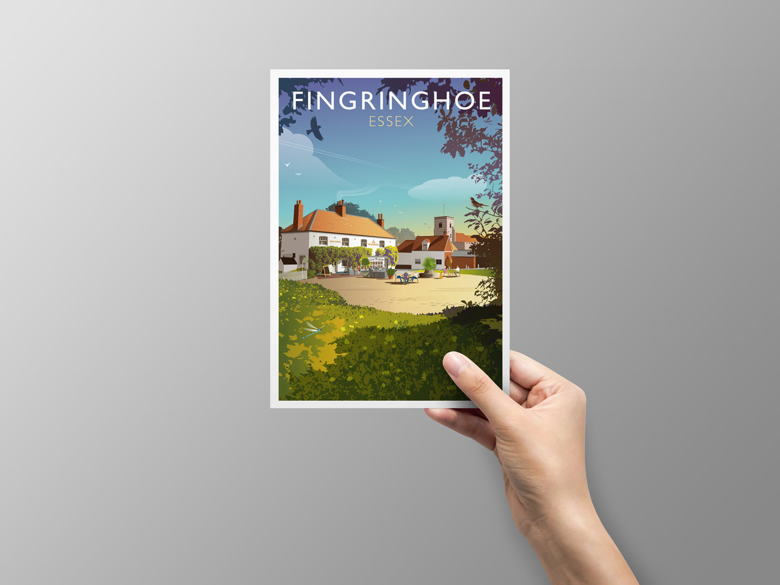 The Whalebone, Fingringhoe Greeting Card