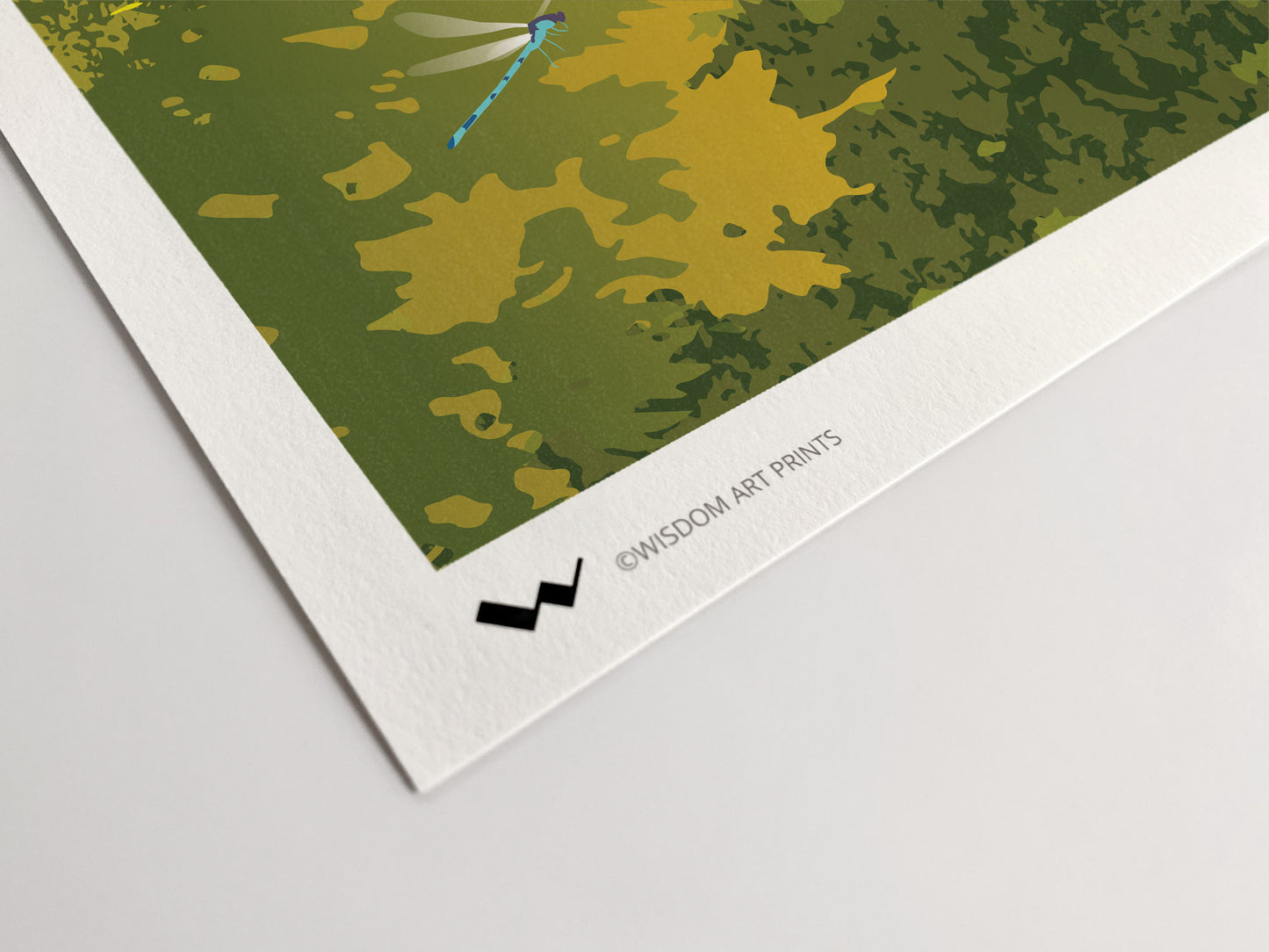 High-quality giclée art print on archival paper