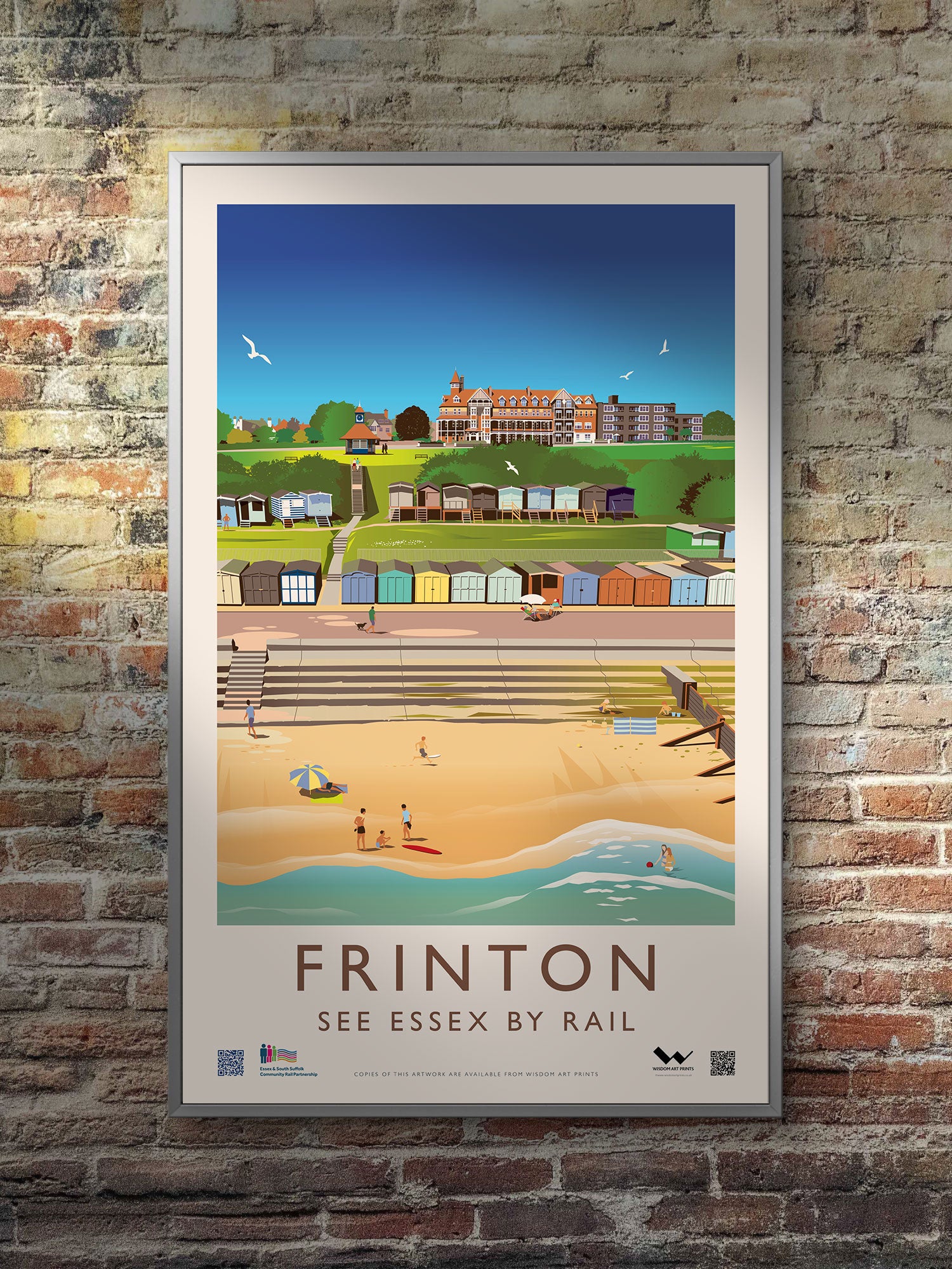 Frinton-on-Sea, Essex Platform Poster – Wisdom Art Prints
