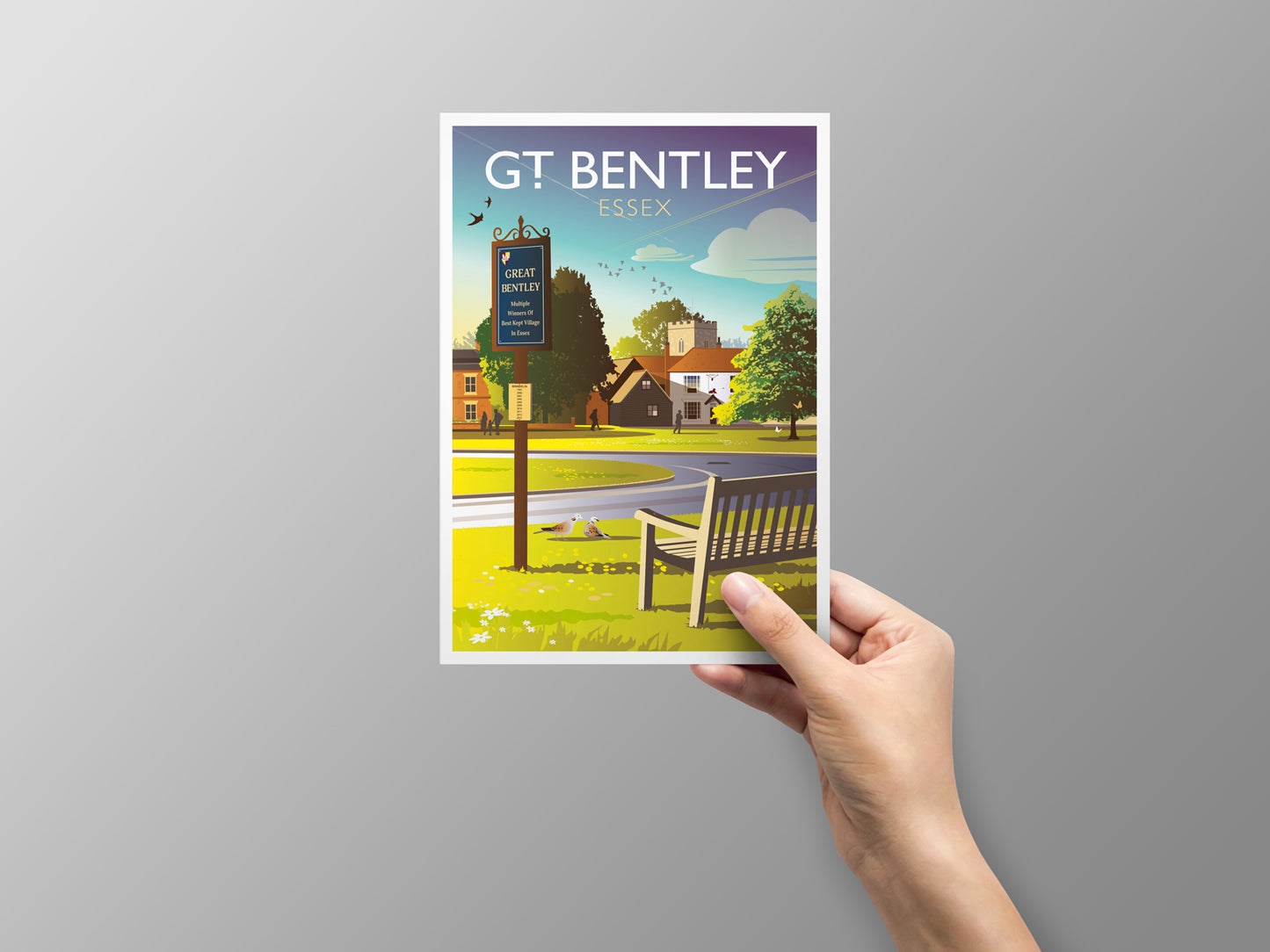 Great Bentley Greeting Card