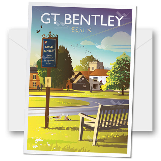 Great Bentley, Essex Greeting Card