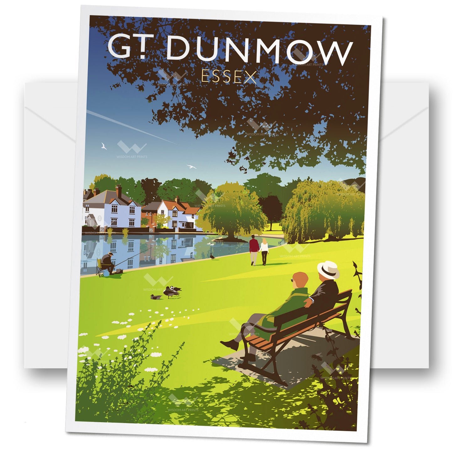 Great Dunmow, Essex Greeting Card