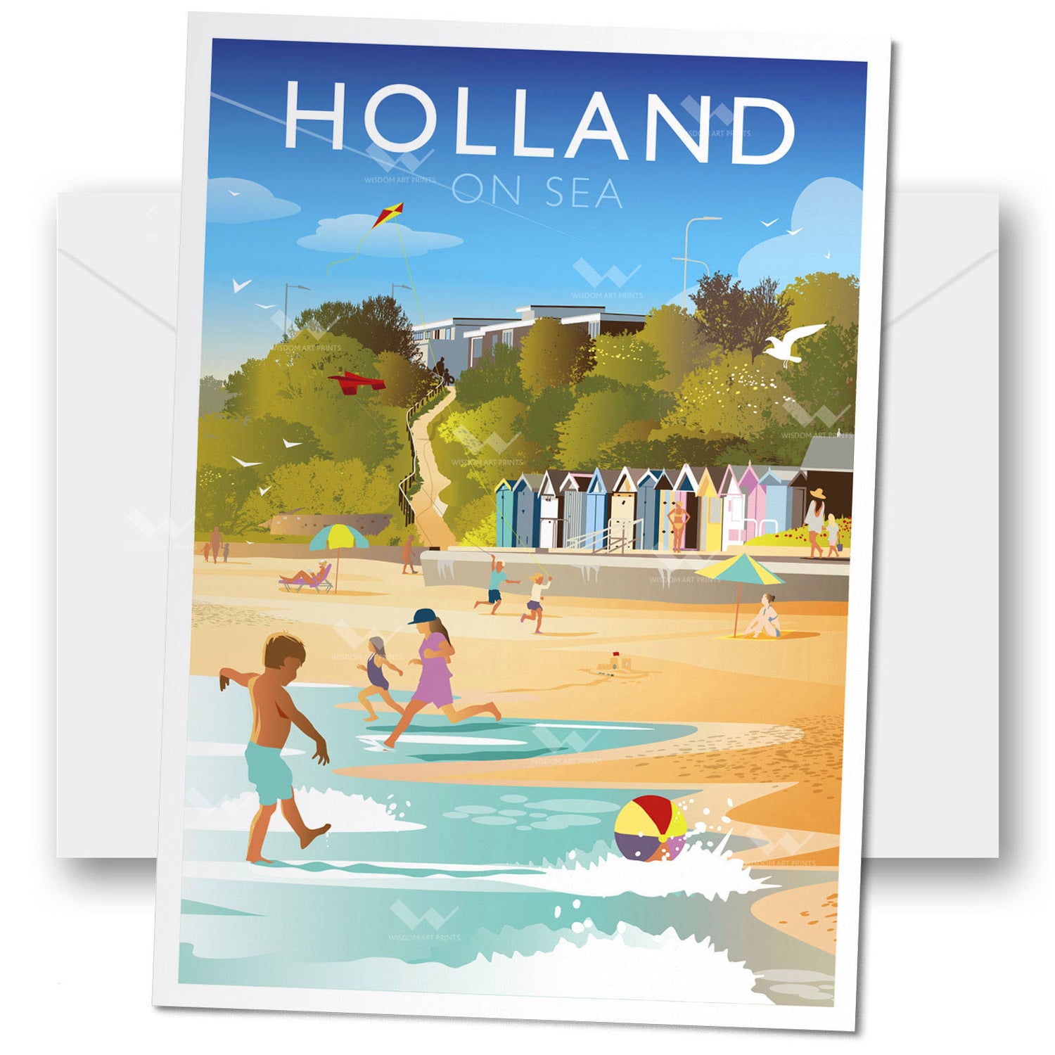 Holland-on-Sea, Essex Greeting Card