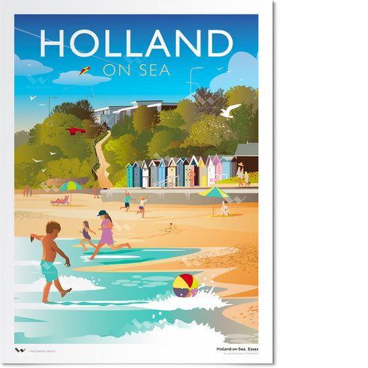 Holland-on-Sea, Essex Art Print