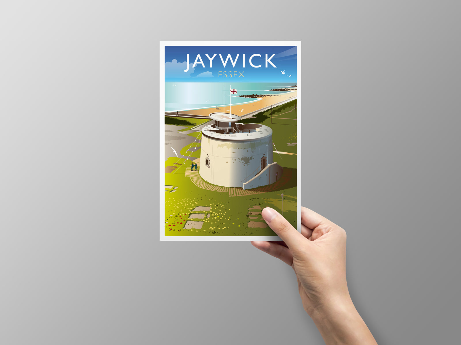 Jaywick, Essex Greeting Card