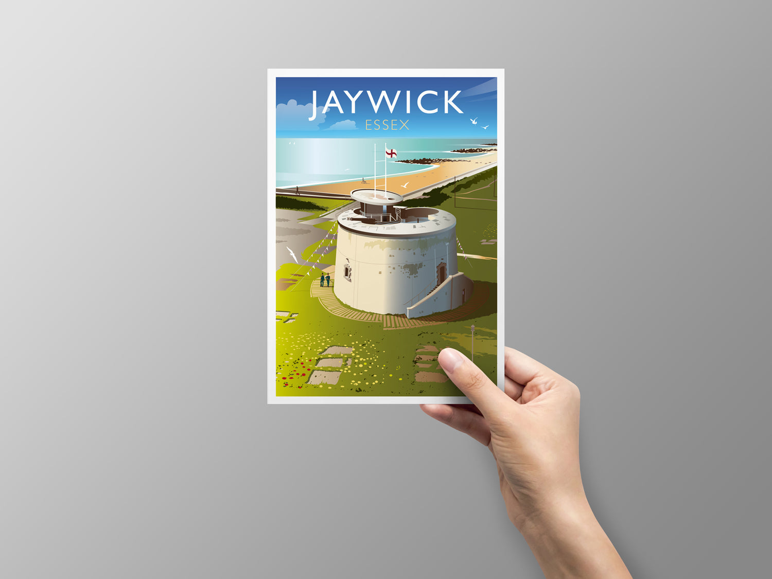Jaywick, Essex Greeting Card