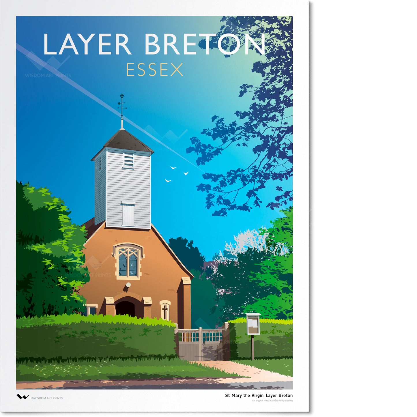 Layer Breton, Essex Art Print