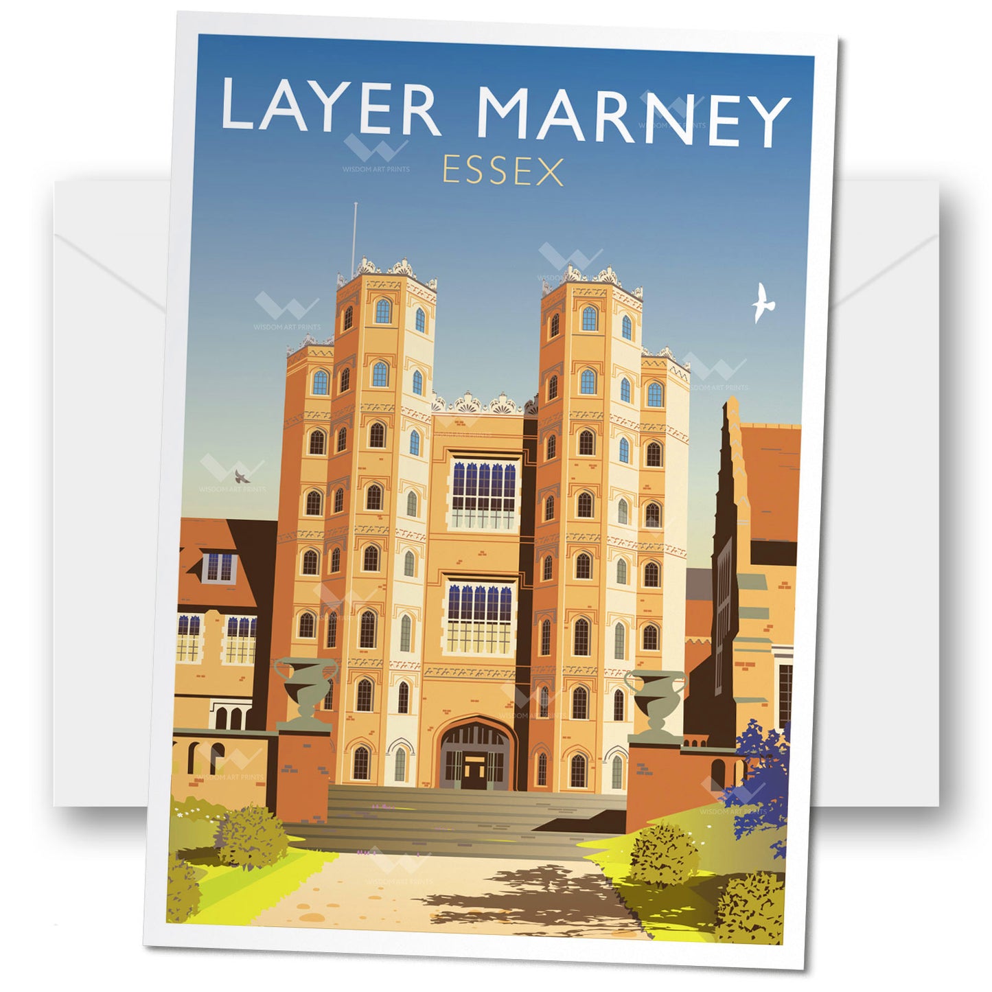 Layer Marney Tower Greeting Card