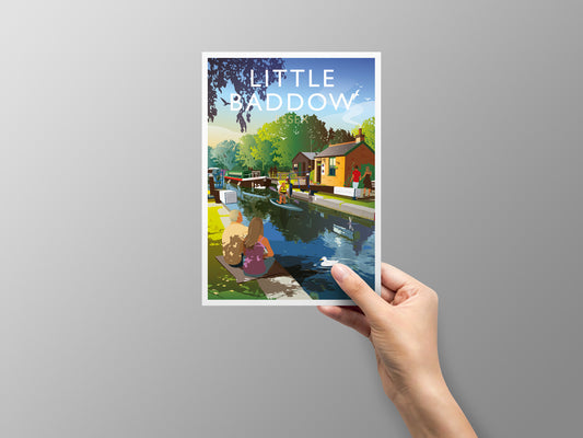 Paper Mill Lock Greeting Card