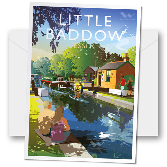 Little Baddow Greeting Card