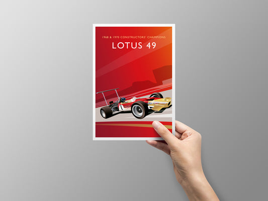 Classic Team Lotus Greeting Card