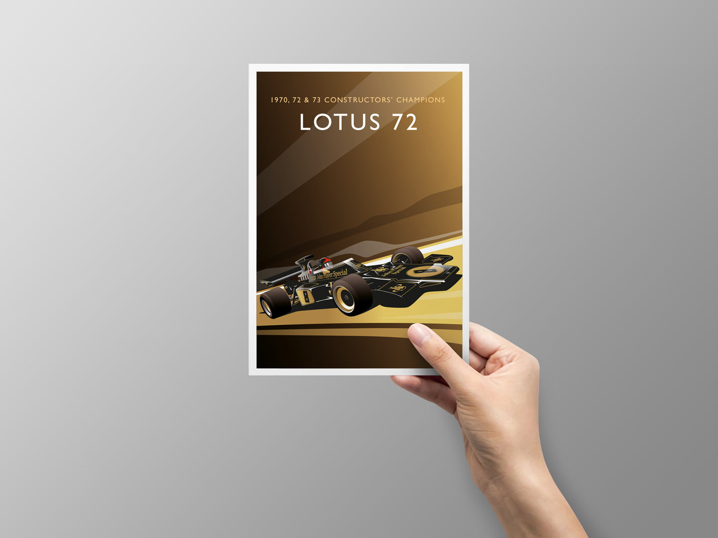 Classic Team Lotus Greeting Card