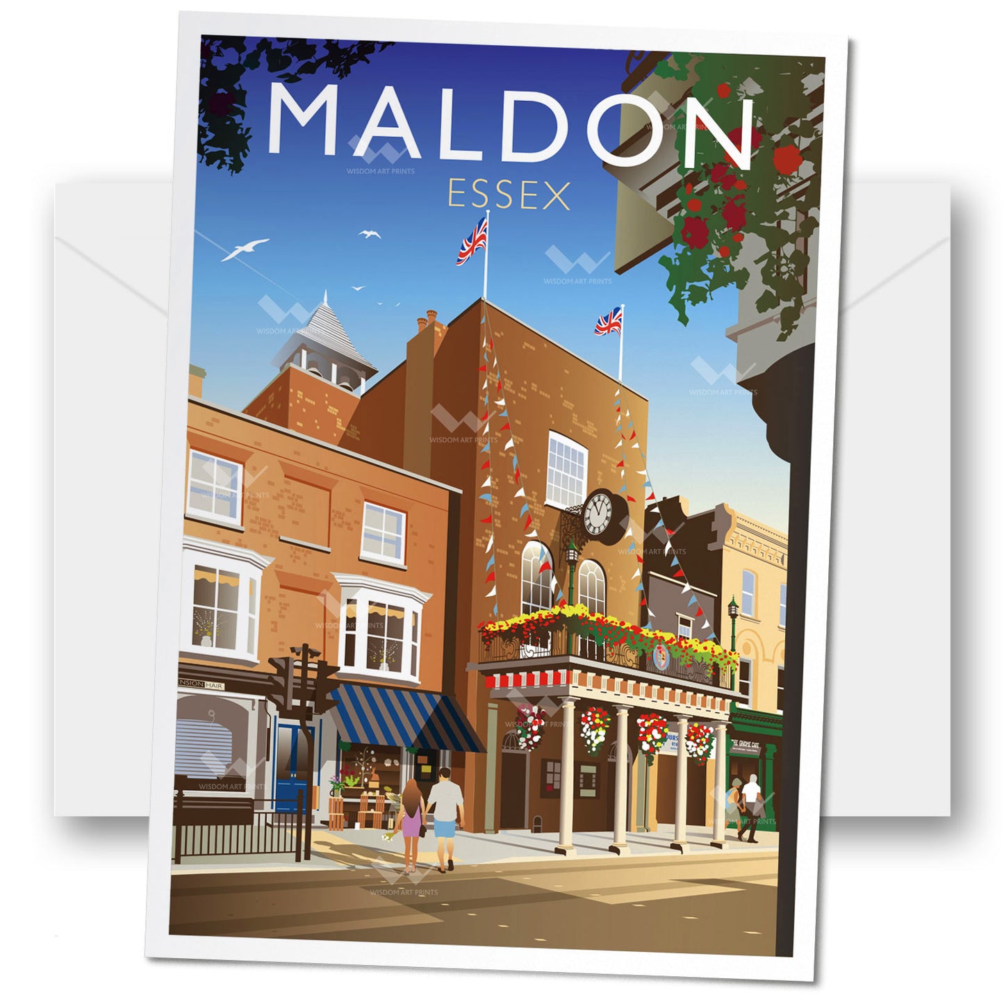 Moot Hall, Maldon, Essex Greeting Card