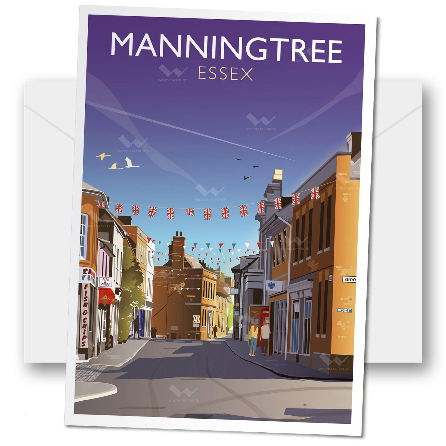 Manningtree, Essex Greeting Card