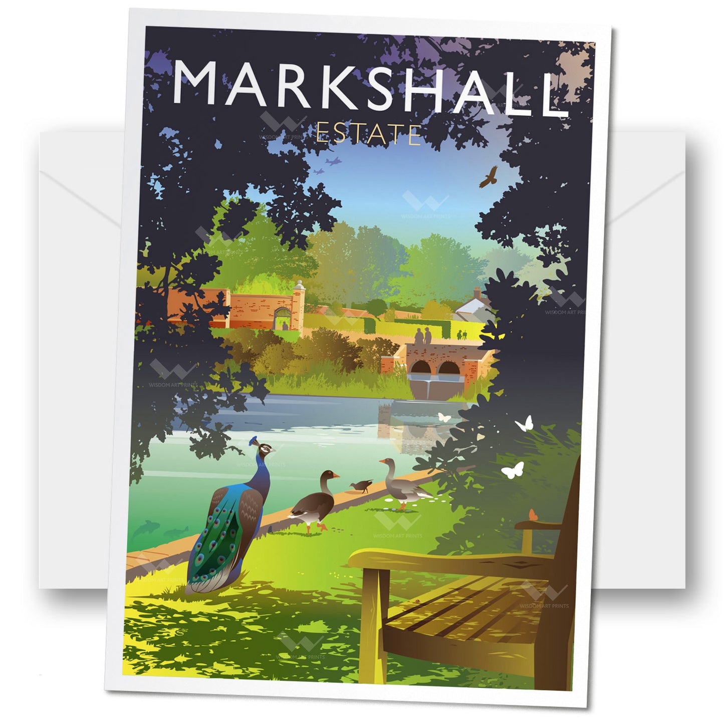 Markshall, Essex Greeting Card