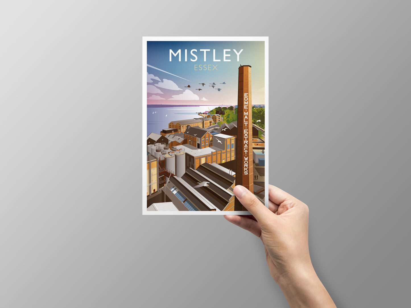 Mistley Maltings Greeting Card