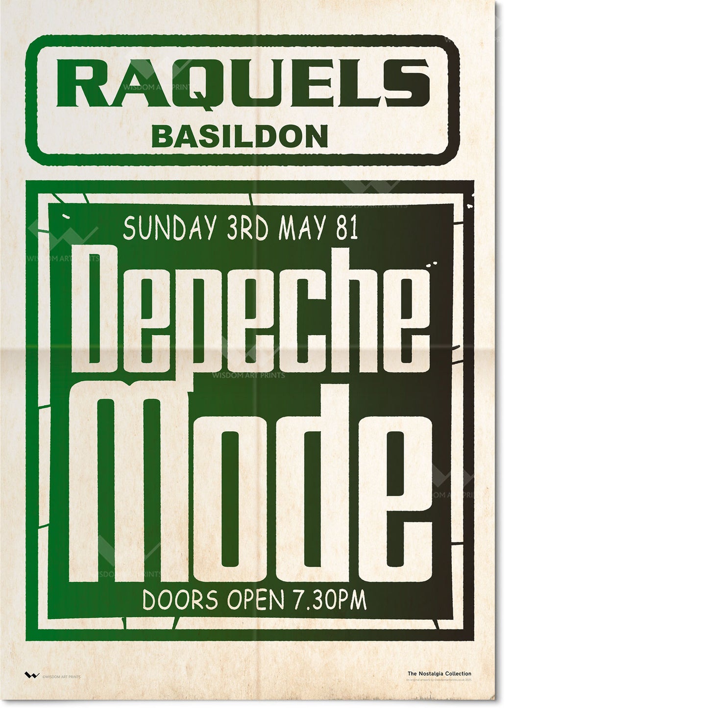 Raquels Deepeche Mode Poster