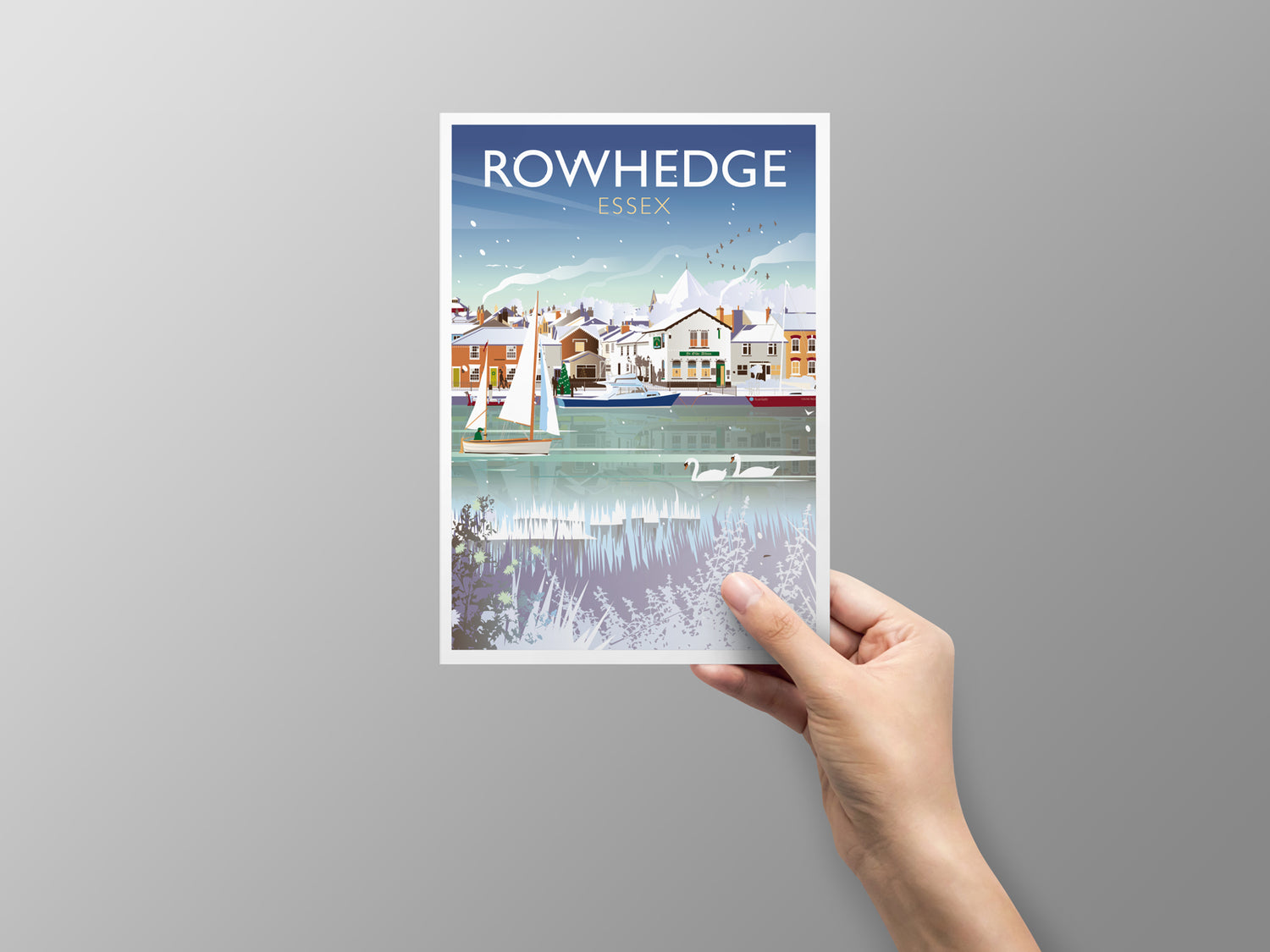 Rowhedge, Essex Christmas Card