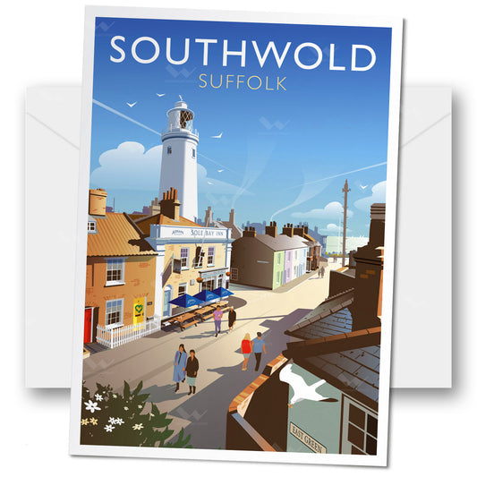 Sole Bay, Southwold Greeting Card