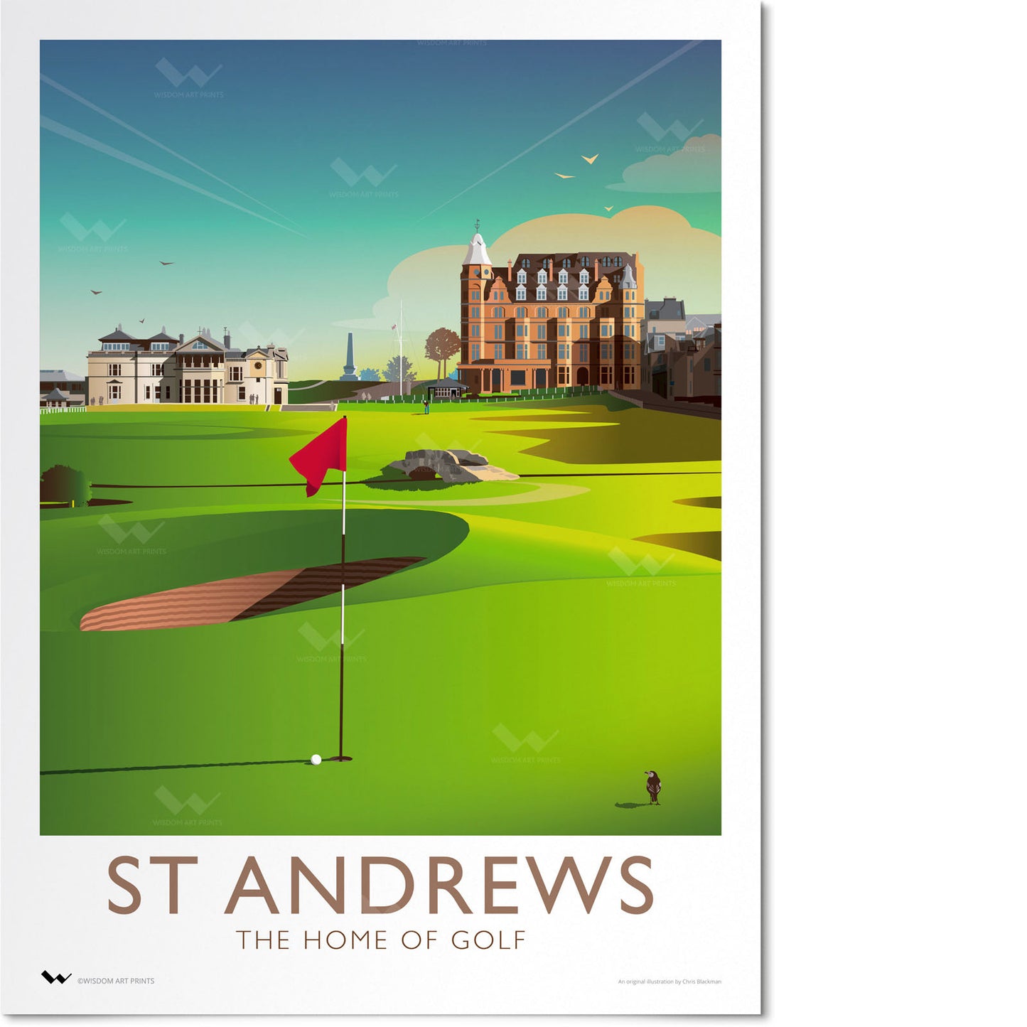 St. Andrews, The Home of Golf, Art Print